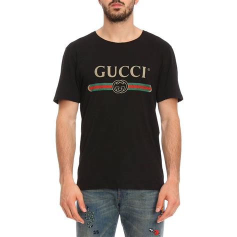 maglia gucci a maniche corte|Gucci t-shirt uomo.